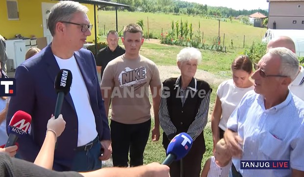 Aleksandar Vučić obilazi Raški okrug  