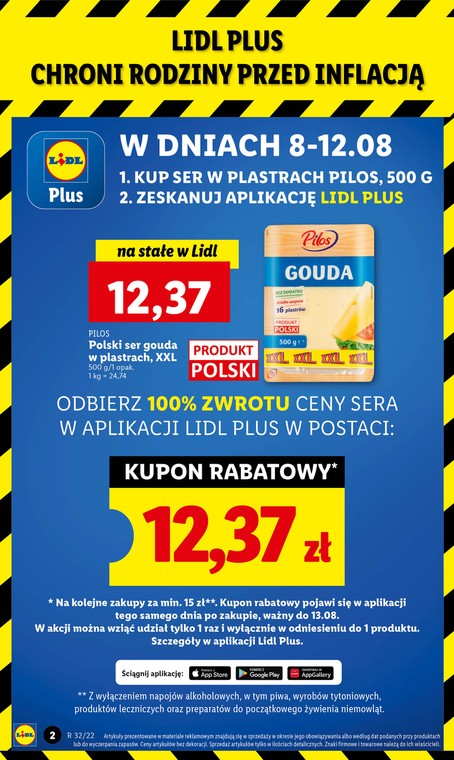 Lidl rozdaje popularny produkt za darmo. Jest tylko jeden warunek