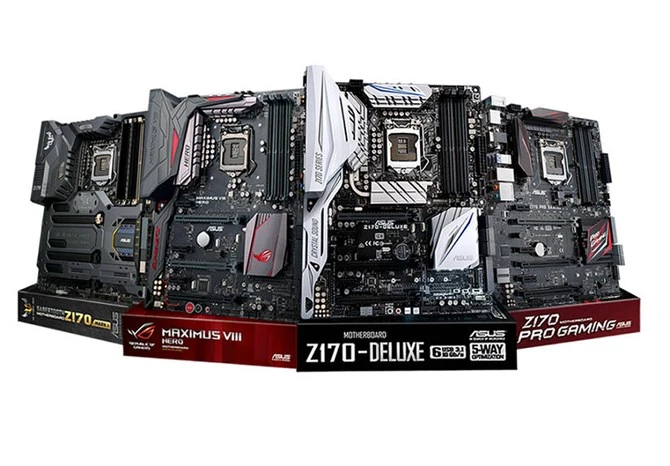 ASUS Z170 - nowa seria płyt głównych dla Intel Core. 6. generacji