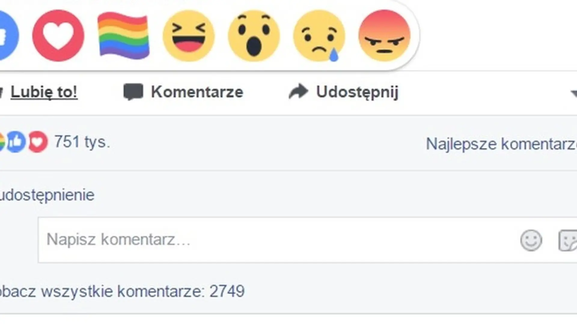 Tęczowy like na Facebooku oznacza dumę. Jak z niego skorzystać?