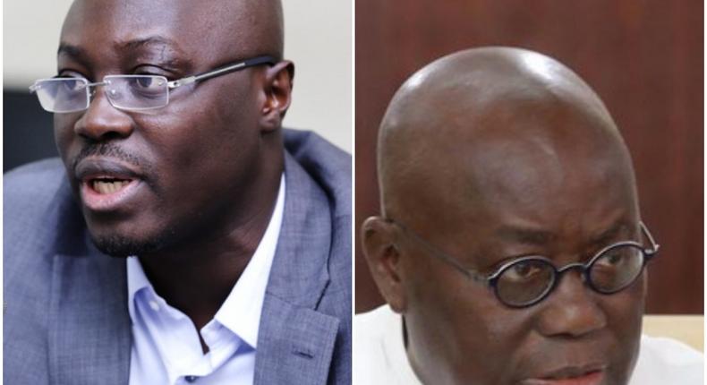 Cassiel Ato Forson and Nana Addo