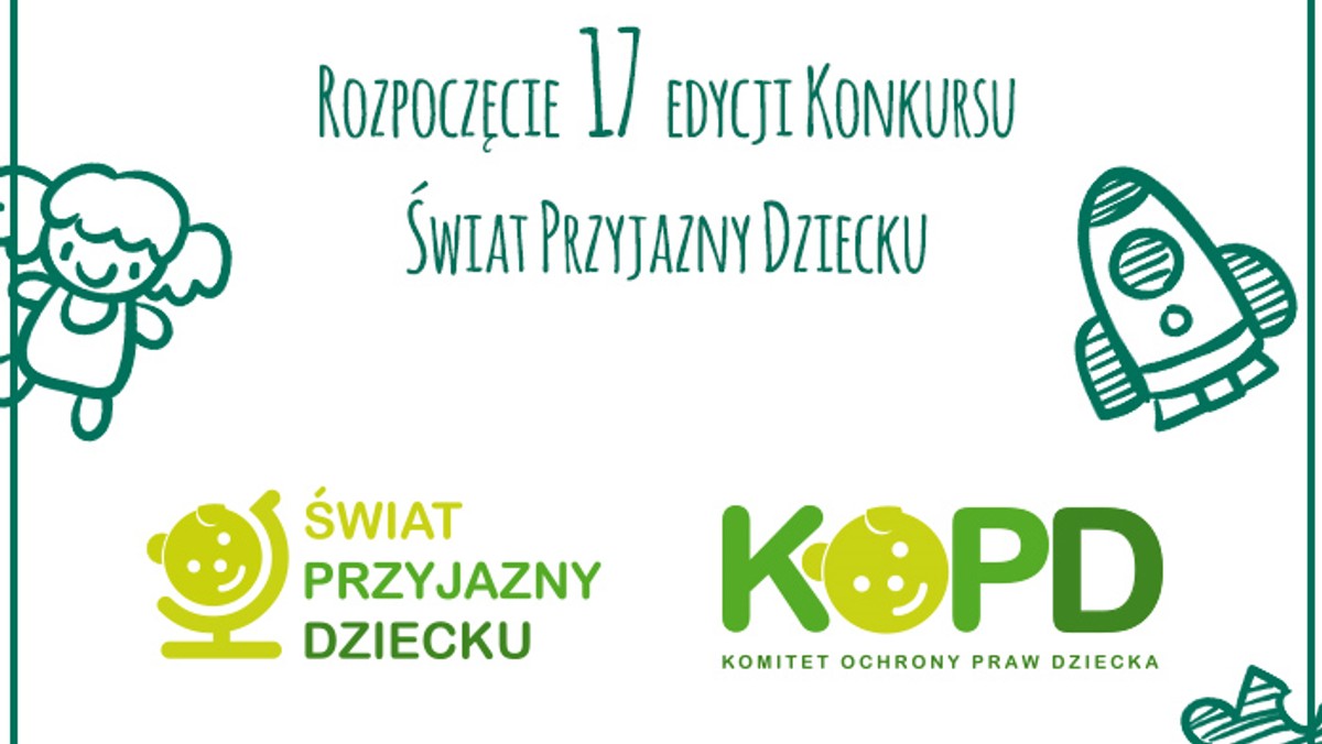 Konkurs Świat przyjazny dziecku jest unikalnym projektem Komitetu Ochrony Praw Dziecka. Siedemnaście lat temu powstał pomysł, mający na celu zarówno pomoc rodzicom, opiekunom, a także firmom – m.in.: dystrybutorom i producentom zabawek i wydawcom książek, we wskazaniu najlepszych zabawek, książek, miejsc dla dzieci.