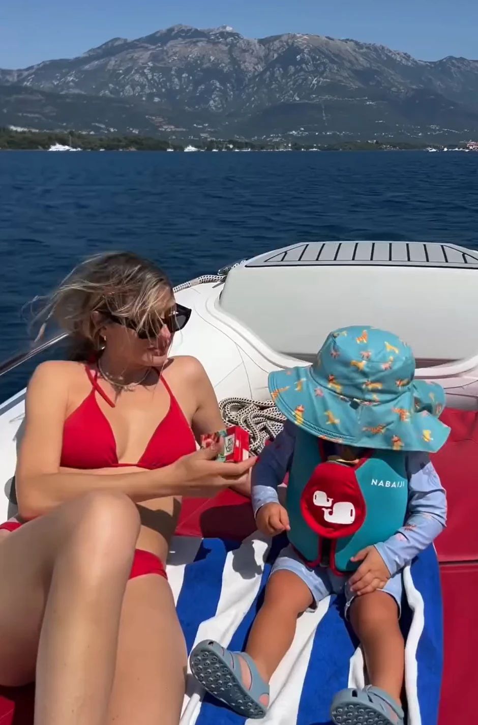 Anđela Jovanović sa sinom