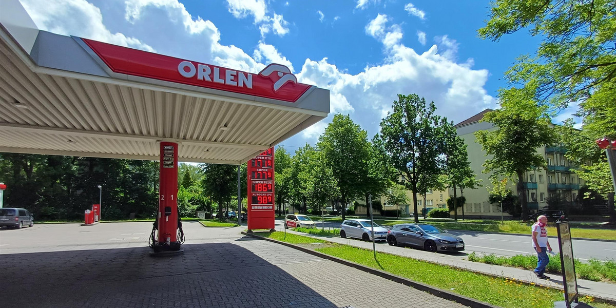 Orlen w Hamburgu.