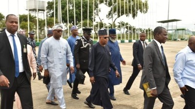 Kashim Shettima leaves for Italy [Twitter]