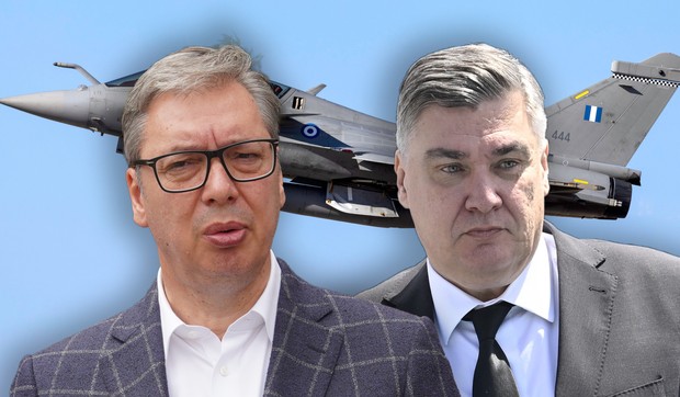 Aleksandar Vučić, Zoran Milanović i rafali  