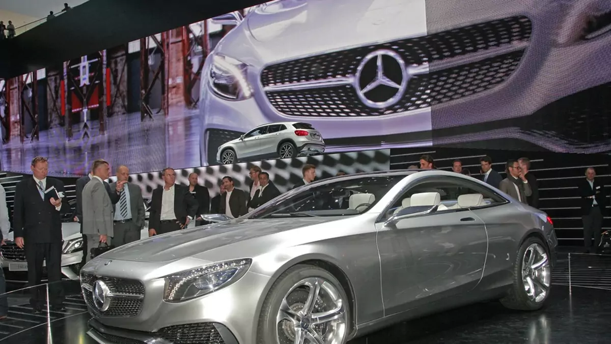 Mercedes klasy S coupe: 5-metrowe dzieło sztuki na kołach