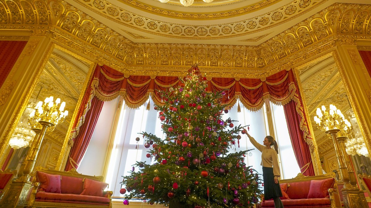 Zamak Vindzor Božićna jelka foto Steve Parsons  PA Images  Profimedia