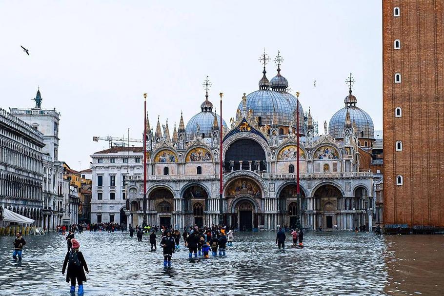 Katastrofalna powódź w Wenecji