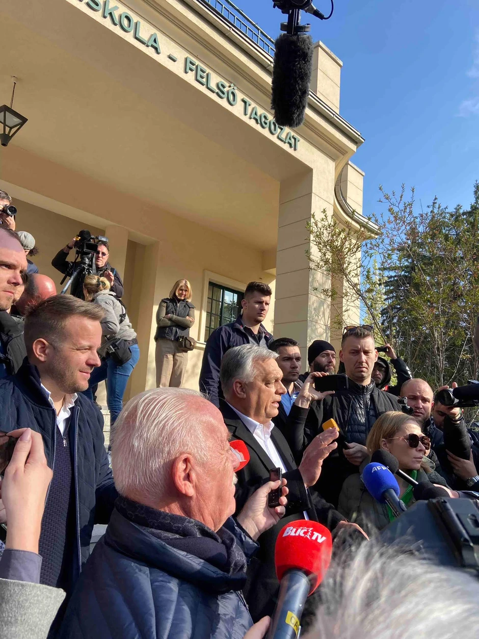 Viktor Orban nakon glasanja