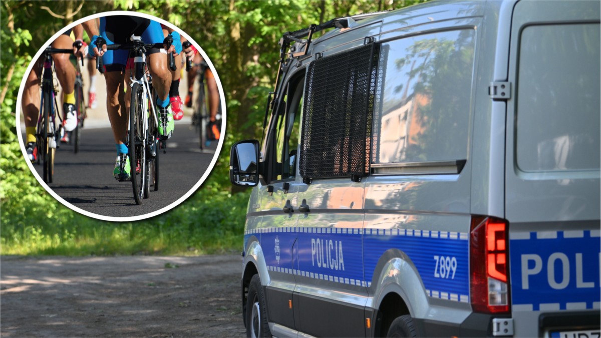 Alarm na trasie rowerowej w Markach. Wszystkie służby postawione na nogi
