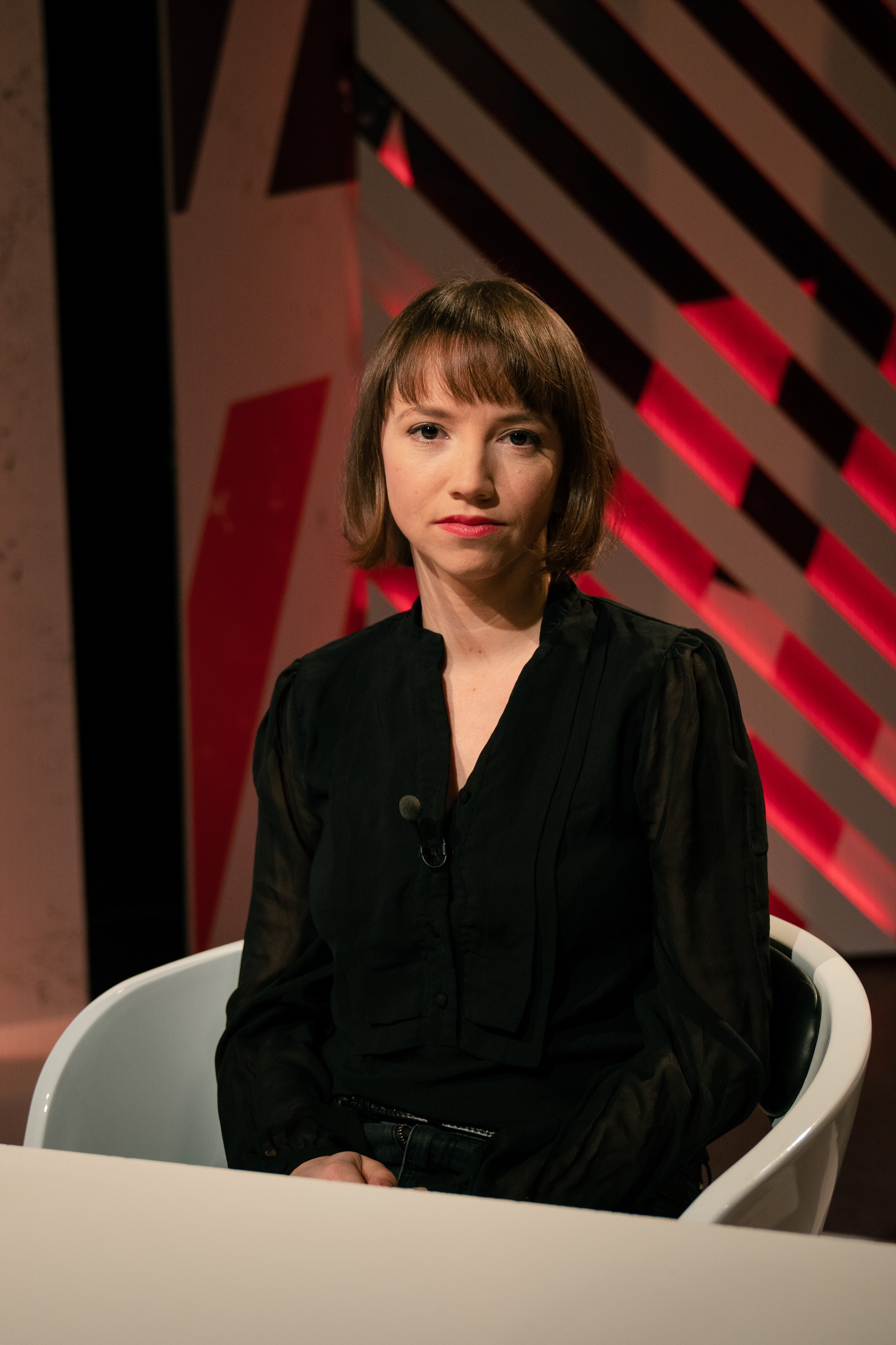 Tereza Nvotová v relácii Pod povrchom. 