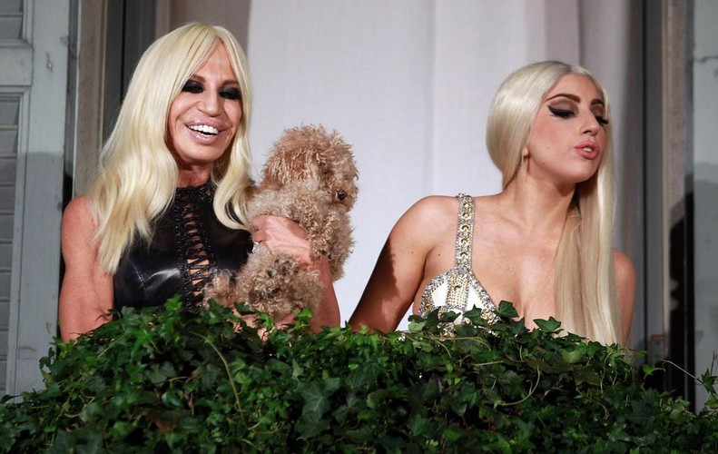 Donatella Versace i Lady Gaga
