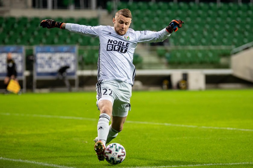 Pilka nozna. PKO Ekstraklasa. Slask Wroclaw - Rakow Czestochowa. 05.12.2020