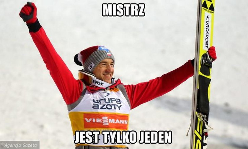 PŚ w Planicy: Stoch z rekordem skoczni, nasi z Pucharem Narodów. MEMY