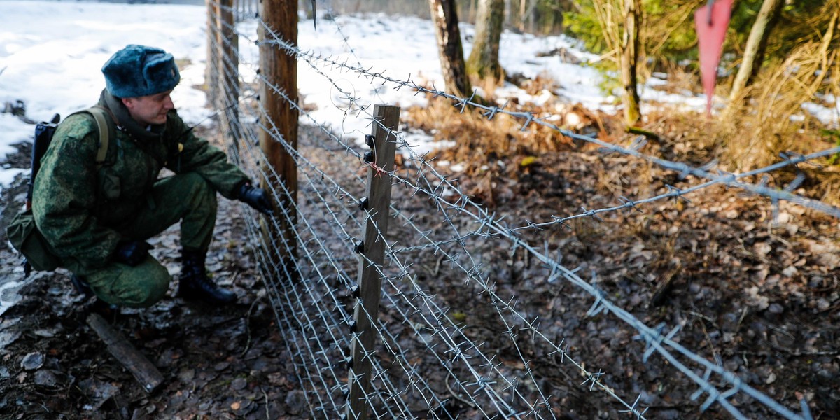 Fałszywe przejście graniczne w Wyborgu