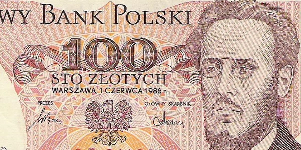 Banknot 100 zł - Ludwik Waryński