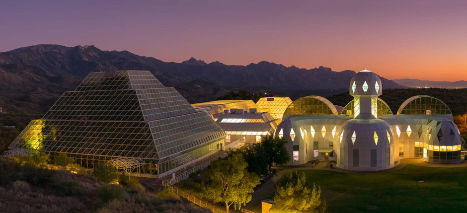 Biosfera 2, czyli Sztuczna Ziemia.  Fot. Kyle Benne / Shutterstock.com.