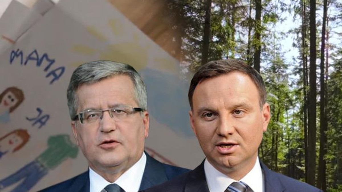 komorowski, duda, wybory, spoty