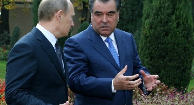 Kazakh leader says he and Putin worried about Tajikistan