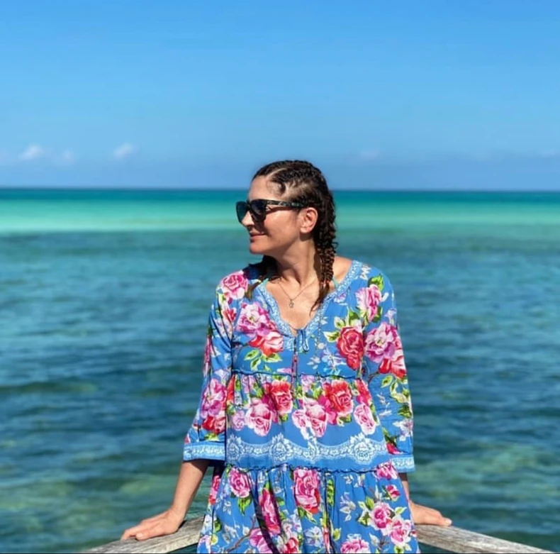 Branka Pujić na odmoru