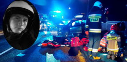 Tragiczny wypadek w Makowiskach. W szpitalu zmarł 26-letni strażak. Wzruszające pożegnanie