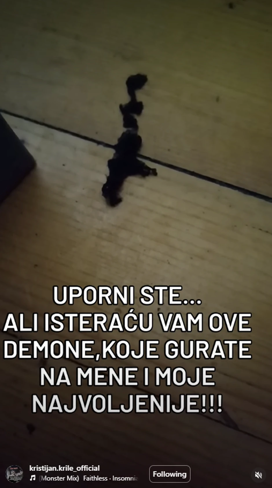 Kristijan Golubović pokazao šta je našao u svom domu: Užasnut se hitno oglasio