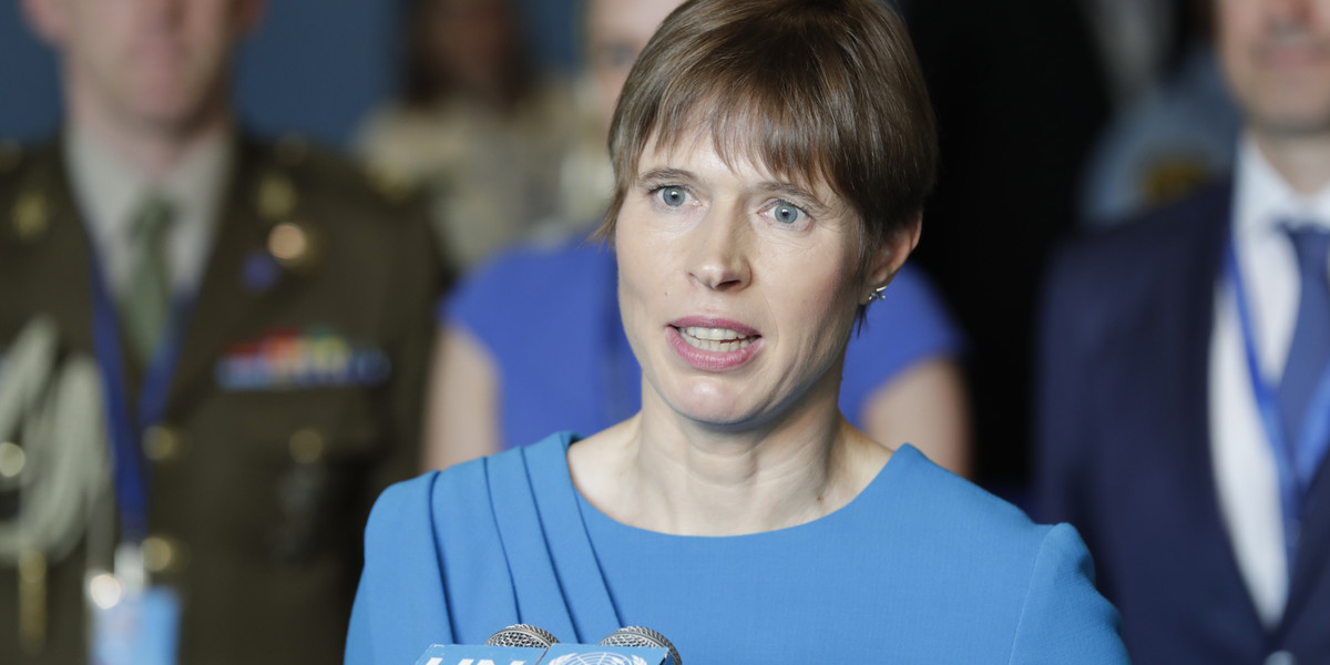 Kersti Kaljulaid, była prezydentka Estonii