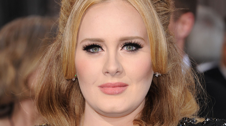 Adele a 2013-as Oscar-díjátadó gálán/Fotó:Northfoto