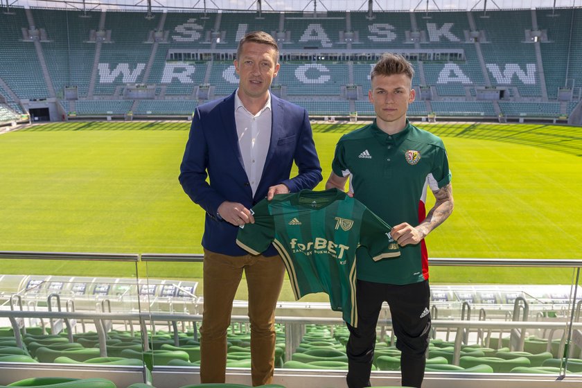 Pilka nozna. Ekstraklasa.Nowy Zawodnik Slaska.. 03.06.2018

