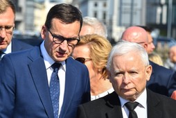 Mateusz Morawiecki i Jarosław Kaczyński