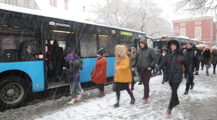 Havazás Budapesten (illusztráció)