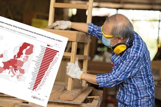 Praca po przejściu na emeryturę. W tej grupie to zdarza się najczęściej [MAPA]