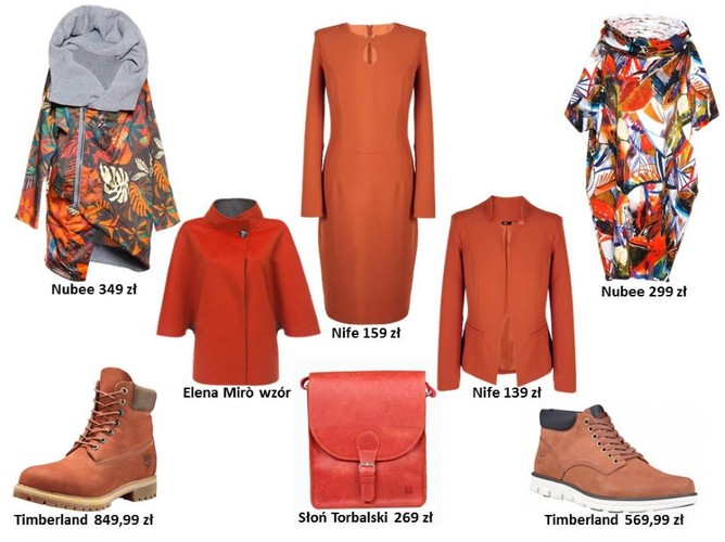 Ubrania i dodatki na jesień 2016 w najmodniejszych kolorach sezonu