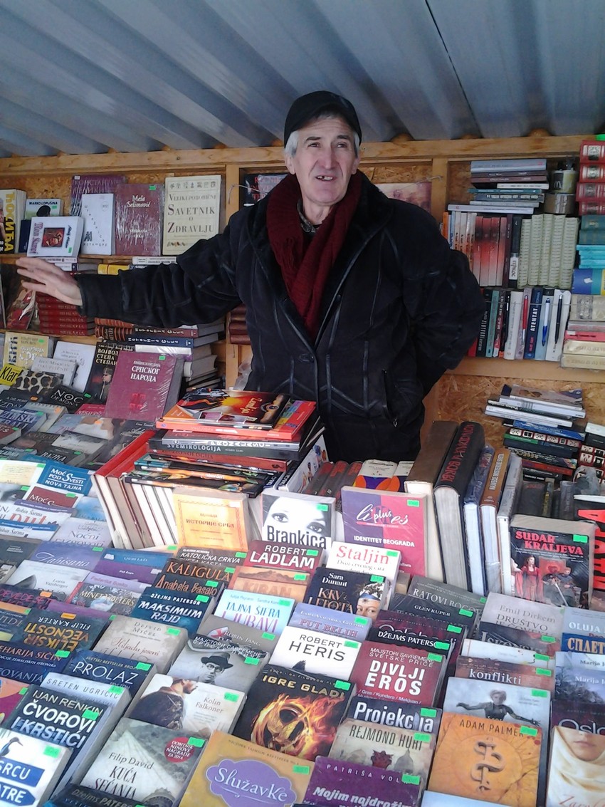 Pero Stanojević, prodavac knjiga