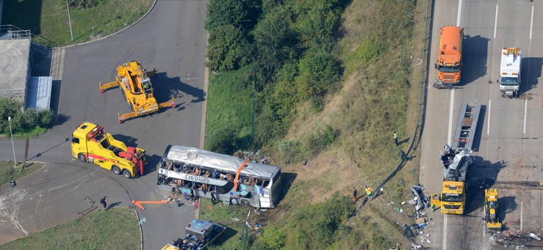 Śledczy o tragedii na niemieckiej autostradzie: Polski kierowca przemęczony