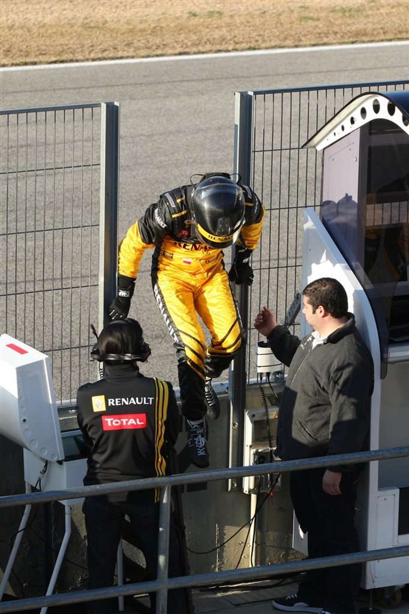 Kubica w Renault