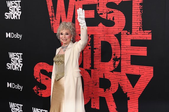 Rita Moreno na premierze "West Side Story" (2021 r.)