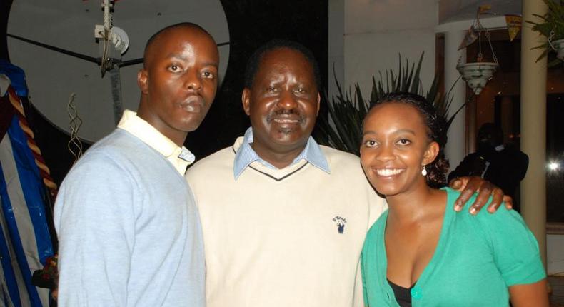 We struggled to have a baby – Raila Junior 