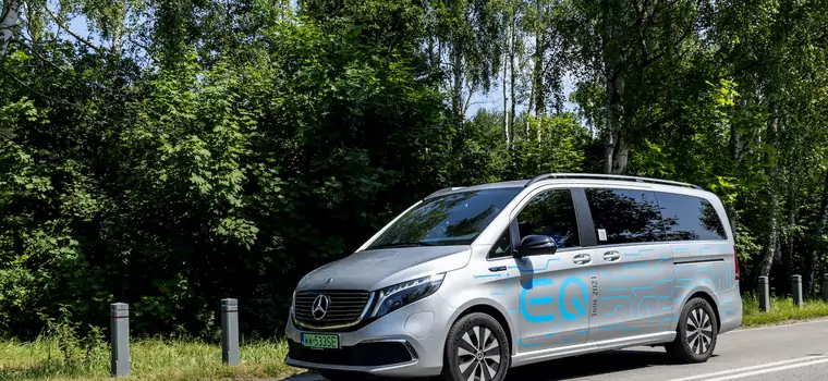 Mercedes EQV - elektrycznego vana można wypróbować na Helu