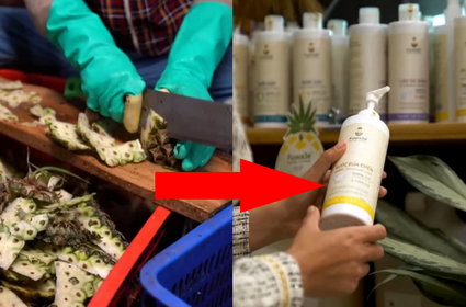 Zamieniają skórki od ananasa w mydło i środki czyszczące. Czy nowy trend ma szansę przetrwać?