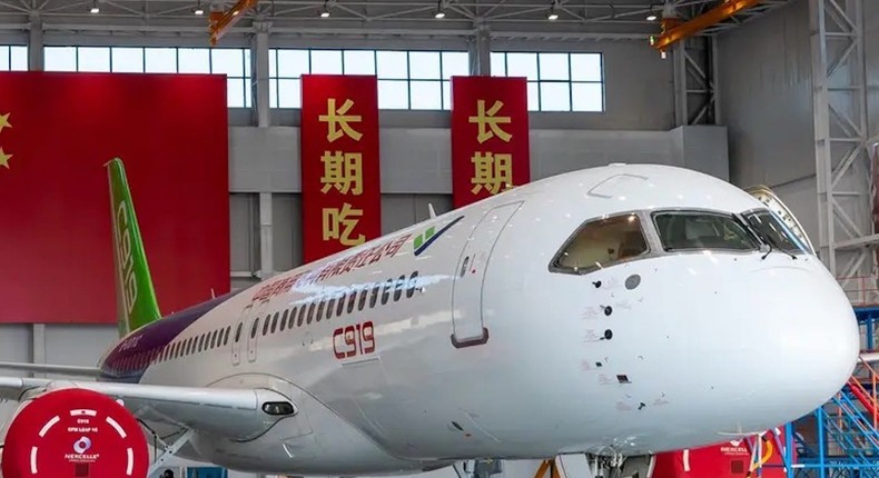 China Ea stern's other four C919s will be delivered over the next two years, though the airline initially planned to receive them all in 2023.