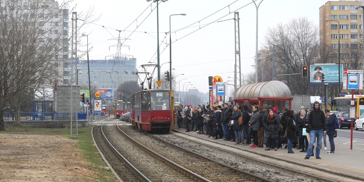 Tramwajarze poprawią dojazd z Wierzbna na Służewiec