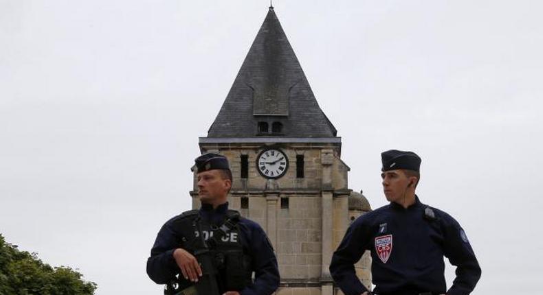 Second French church attacker was known to police - source