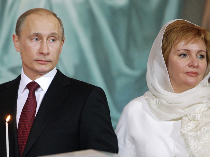 Vladimir Putin i Ljudmila