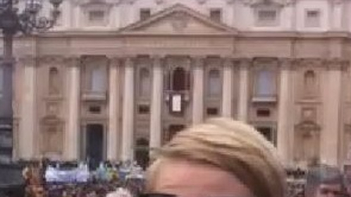 Małgorzata Kożuchowska pojechała na święta do Watykanu. Zamieściła nawet w internecie filmik z placu św. Piotra.