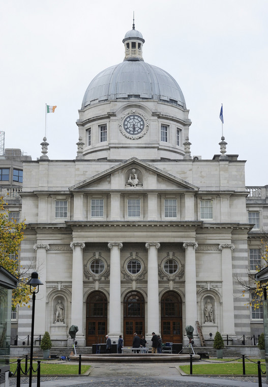 Budynek rządowy w Dublinie