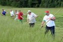 Prezydent Białorusi na żniwach z aktorem Gerardem Depardieu