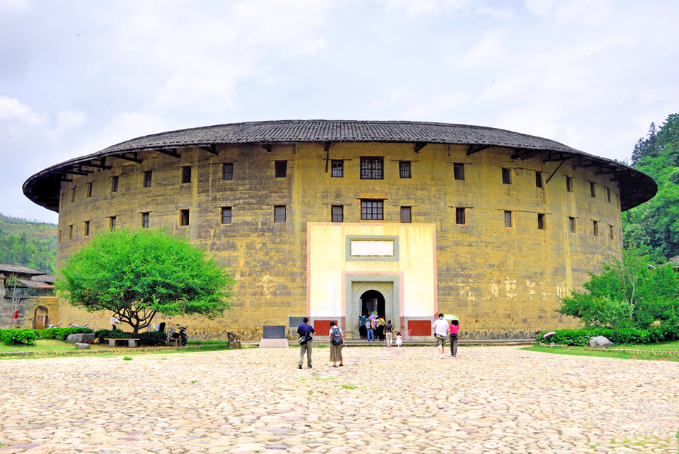 Tulou w regionie Fujian