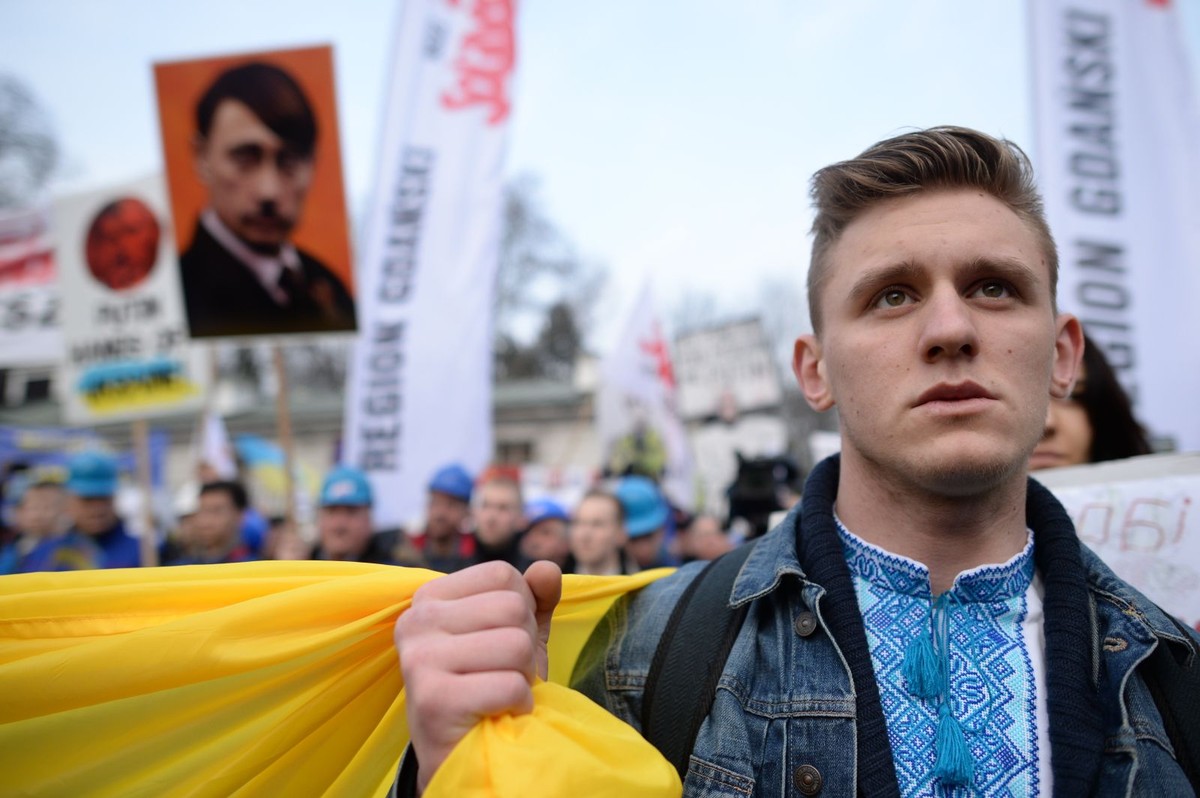 Pikieta przed Ambasadą Rosji